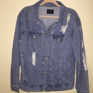 Ripped Denim Jacket